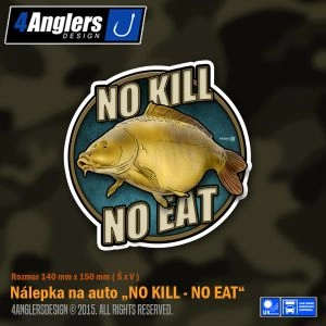 Nálepka No kill No eat